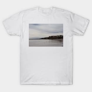 Calm Sea and Grey Sky at Druridge Bay T-Shirt